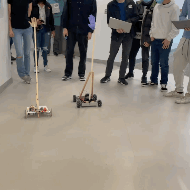 Neck and neck with the opposition